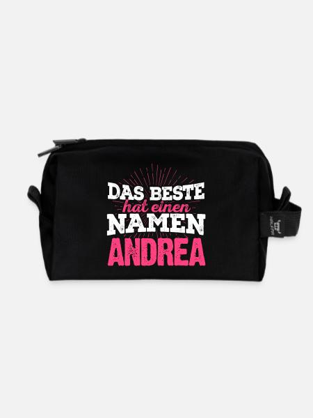 ANDREA - das Beste - Recycelte Kulturtasche - Schwarz
