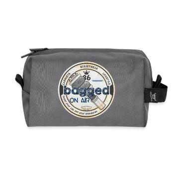Bagged on air - Recycelte Kulturtasche - Anthrazit - Vorne