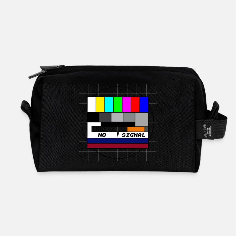 Still image test image - Recycled Toiletry Zip Bag - black