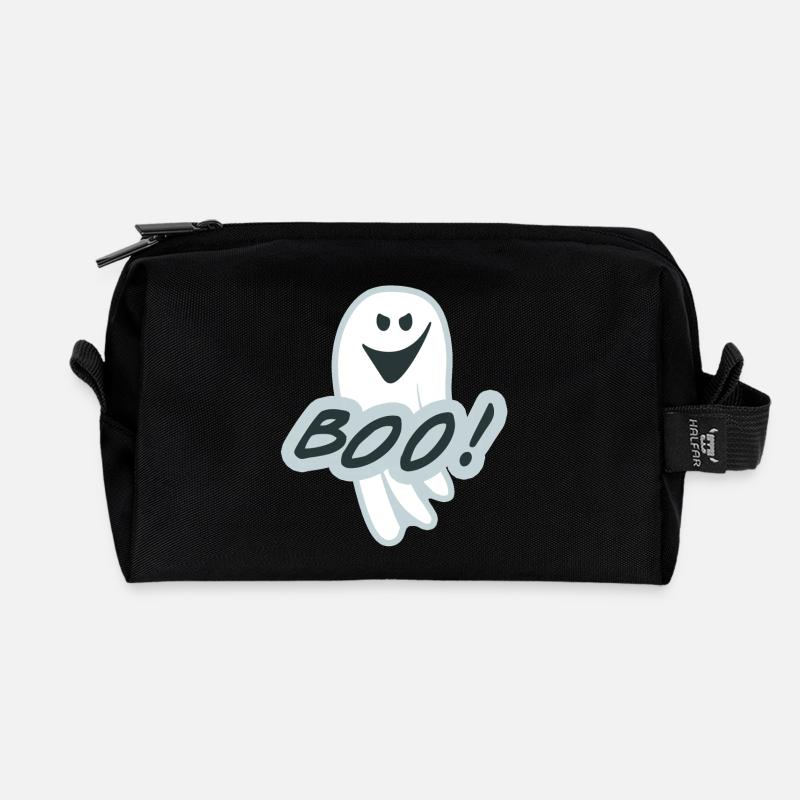 Gespenst - Recycelte Kulturtasche - Schwarz