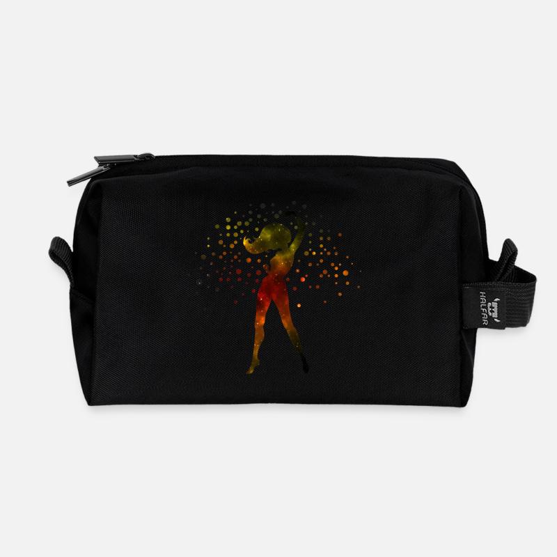 Galaxy Strong Pose - Recycelte Kulturtasche - Schwarz