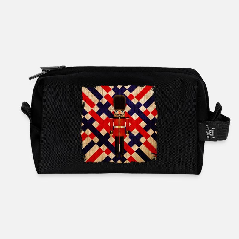 AD Queen Guard - Recycelte Kulturtasche - Schwarz