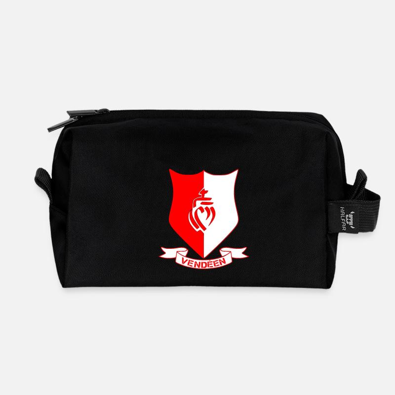 vendée - Trousse de toilette en tissu recyclé - noir