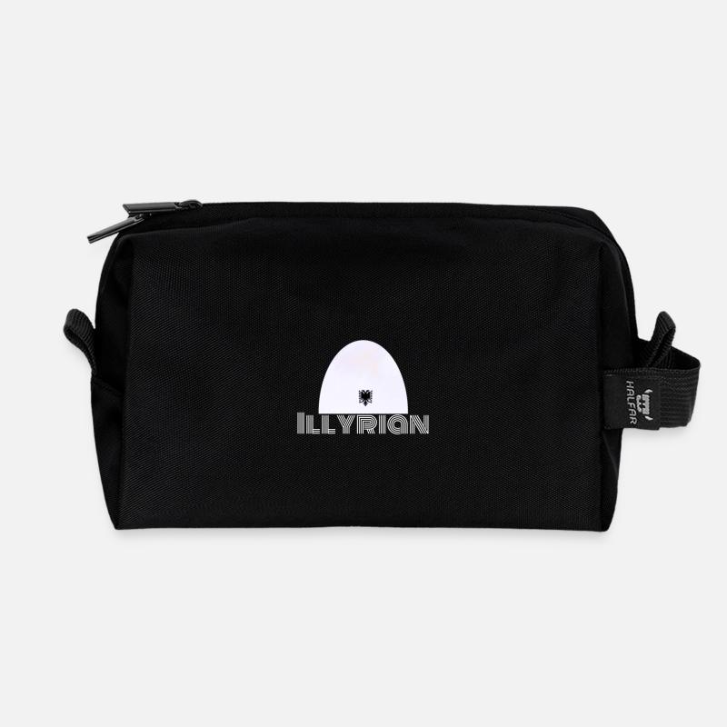 Plisi - Recycled Toiletry Zip Bag - black