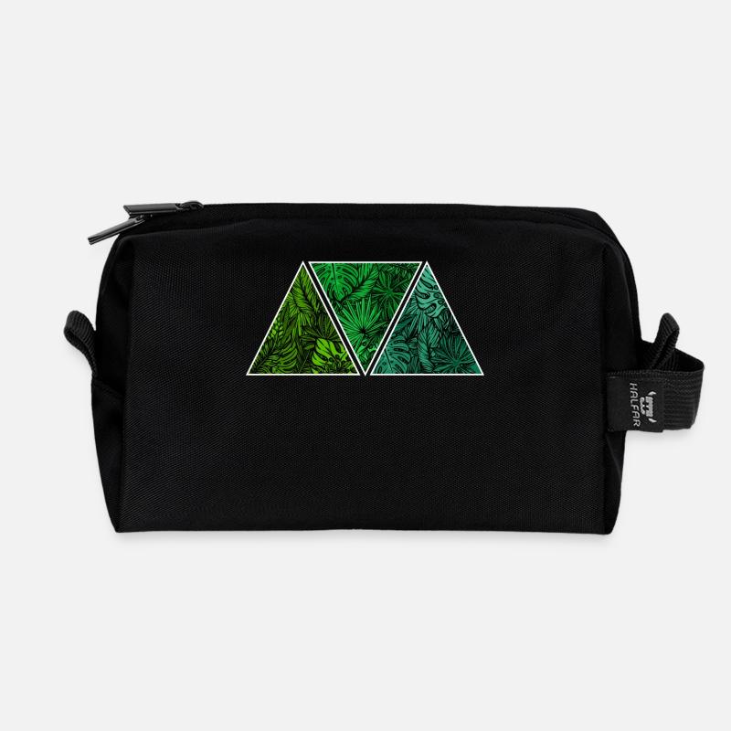 Umwelt Mutter Natur - Recycelte Kulturtasche - Schwarz