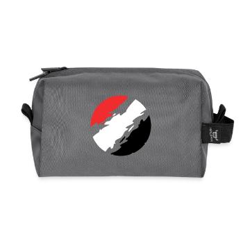 Jemen Fahne Flagge Kreis - Recycelte Kulturtasche - Anthrazit - Vorne