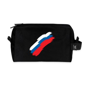 Slowenien - Recycelte Kulturtasche - Schwarz - Vorne