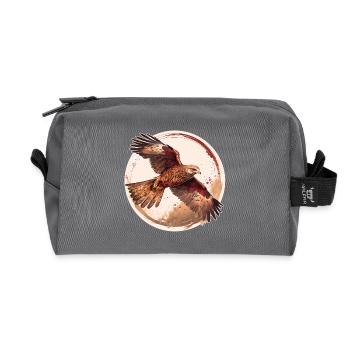 Rotmilan Greifvogel - Recycelte Kulturtasche - Anthrazit - Vorne