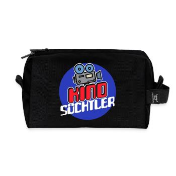 Movies Kamera Streaming Theater Statement Kino - Recycelte Kulturtasche - Schwarz - Vorne