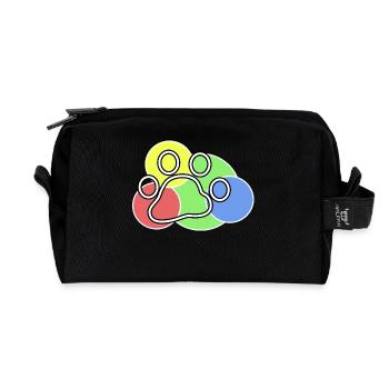 Animaux Cuddly Animal Pet Animal préféré Animaux de compagnie - Trousse de toilette en tissu recyclé - noir - Devant