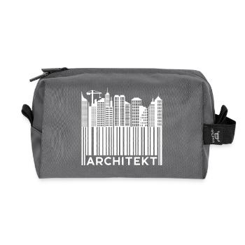 Architekt Spruch Job Vorgesetzter Beruf Karriere - Recycelte Kulturtasche - Anthrazit - Vorne