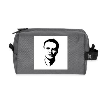 alexej nawalny - Recycelte Kulturtasche - Anthrazit - Vorne