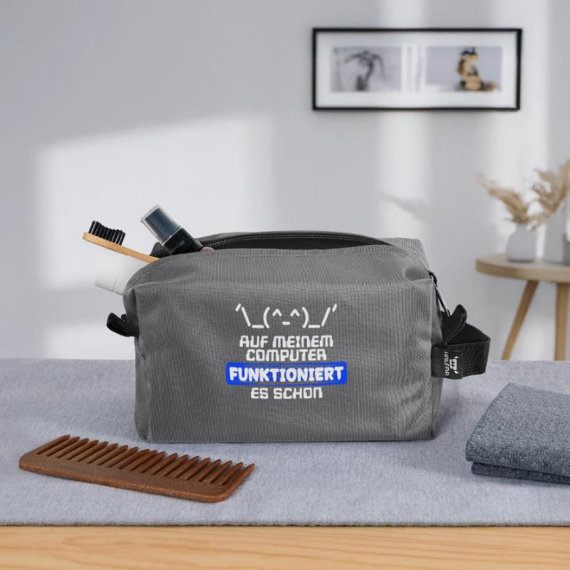 Computer Developer Software Developer Statement Recycled Toiletry Zip Bag