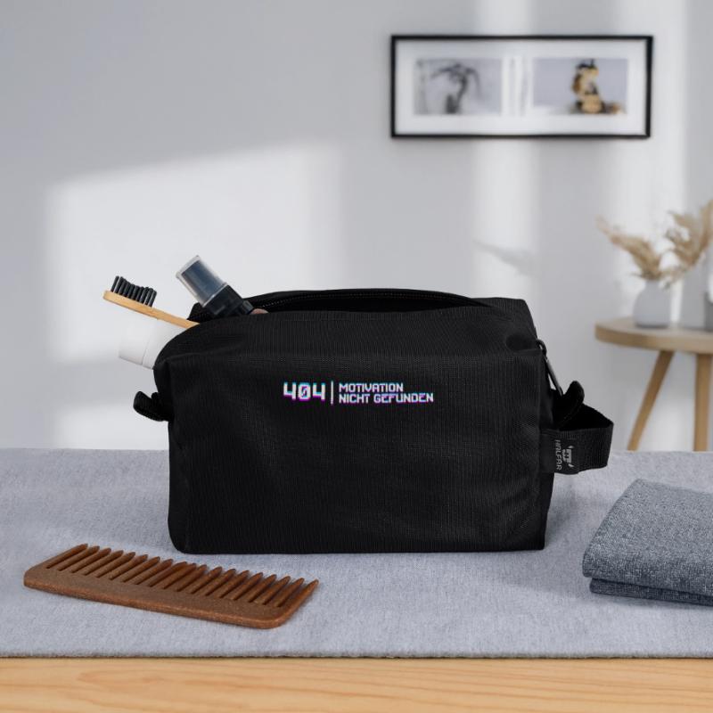 Developer Statement Coden Scripting Debug Recycled Toiletry Zip Bag