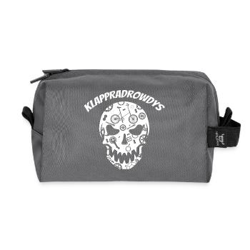Klapprad Bicycle Skull Fahrrad Rowdys Bike Kappe - Recycelte Kulturtasche - Anthrazit - Vorne
