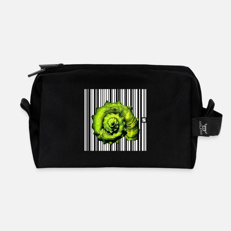 SPOT - TOURIST - Recycelte Kulturtasche - Schwarz