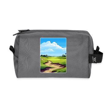 Kiawah Island Golf Club Reiseposter Souvenir WPA - Recycelte Kulturtasche - Anthrazit - Vorne