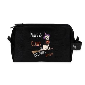 HALLOWEEN - Paws & Claws for Applause - Recycelte Kulturtasche - Schwarz - Vorne