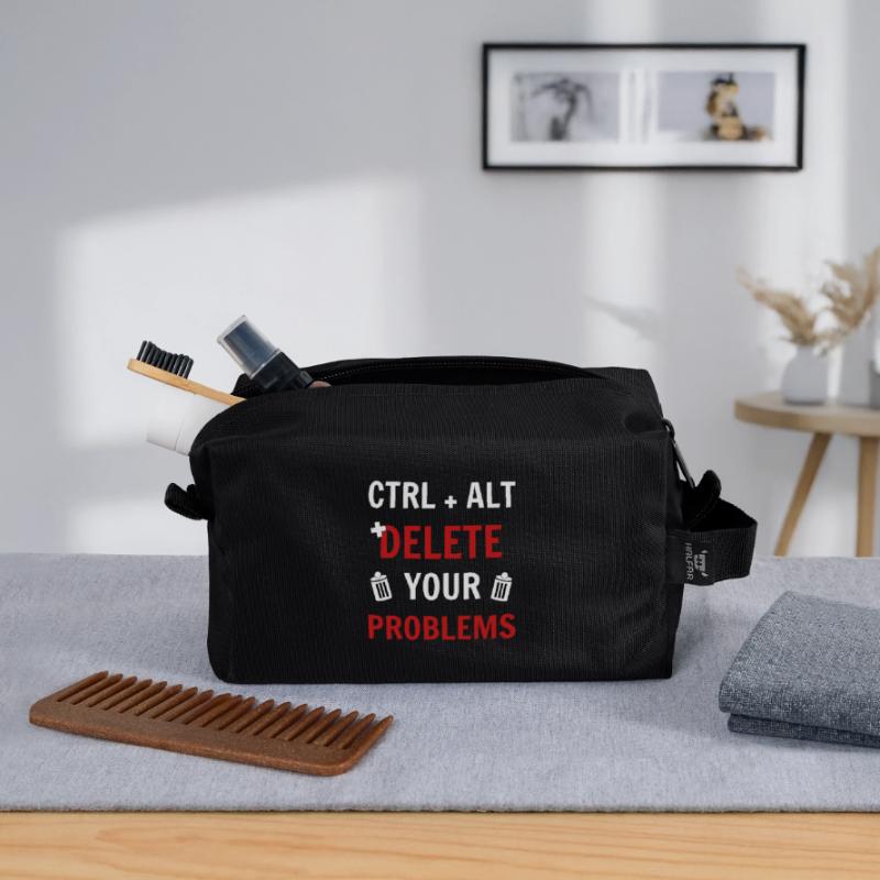 Ctrl + Alt + delete your problems programmierer Recycelte Kulturtasche