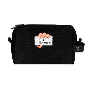 Hybrid Gaming - Recycelte Kulturtasche - Schwarz - Vorne