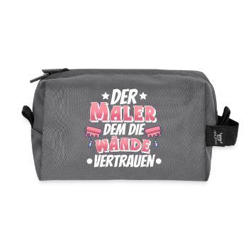 Maler - Recycelte Kulturtasche - Anthrazit - Vorne