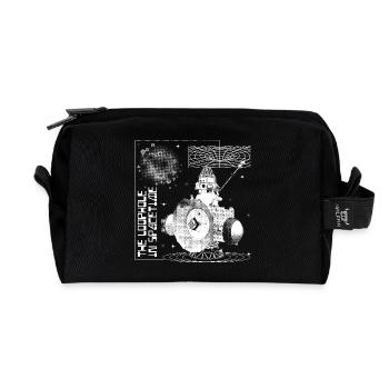 Loch im Raumzeitkontinuum - Recycelte Kulturtasche - Schwarz - Vorne