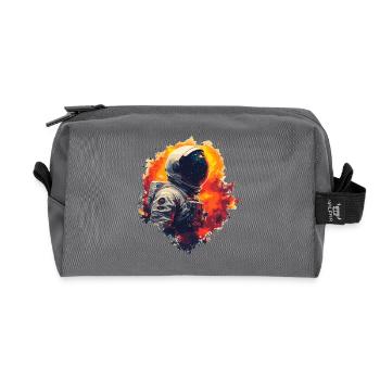 Sternenpionier - Recycelte Kulturtasche - Anthrazit - Vorne