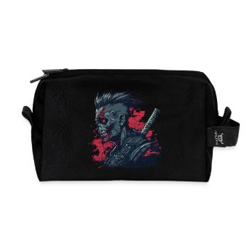 Zombie Ninja Punk - Recycelte Kulturtasche - Schwarz - Vorne
