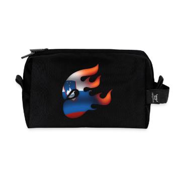 Slowenische Flagge - Slowenien - Ninja - Recycelte Kulturtasche - Schwarz - Vorne