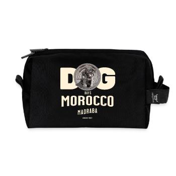 Dog Days Morocco Madraba - Recycled Toiletry Zip Bag - black - Front