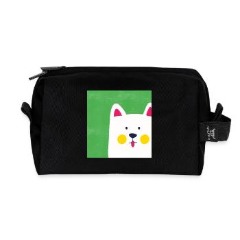 Hundefreund - Recycelte Kulturtasche - Schwarz - Vorne