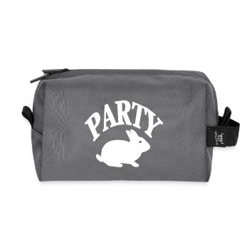 Parti - Trousse de toilette en tissu recyclé - anthracite - Devant