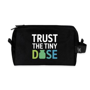 Homeopathy Trust The Tiny Dose Professional Gear  - Recycled Toiletry Zip Bag - black - Front