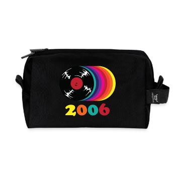 Millésime 2006 - Trousse de toilette en tissu recyclé - noir - Devant