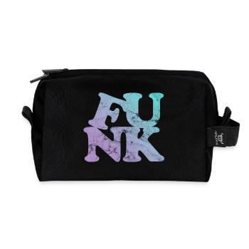 Funk Music - Recycled Toiletry Zip Bag - black - Front