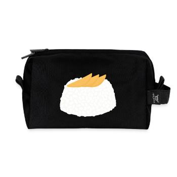 Mango-Klebreis - Recycelte Kulturtasche - Schwarz - Vorne