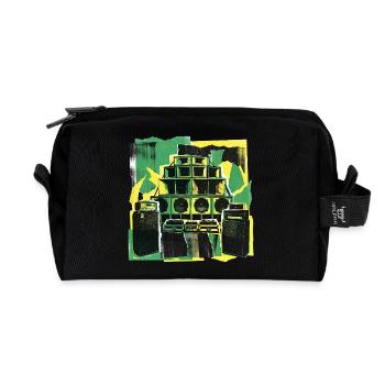 Dub Reggae Soundsystem Culture - Recycelte Kulturtasche - Schwarz - Vorne