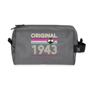 Originalausgabe von 1943 Retro - Recycelte Kulturtasche - Anthrazit - Vorne