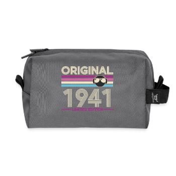Originale limitierte Ausgabe von 1941 - Recycelte Kulturtasche - Anthrazit - Vorne