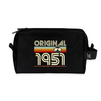 Original 1951 Vintage Edition - Trousse de toilette en tissu recyclé - noir - Devant