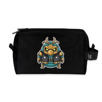 Scarabée Contremaître Steampunk Veste et Manomètre - Trousse de toilette en tissu recyclé - noir - Devant