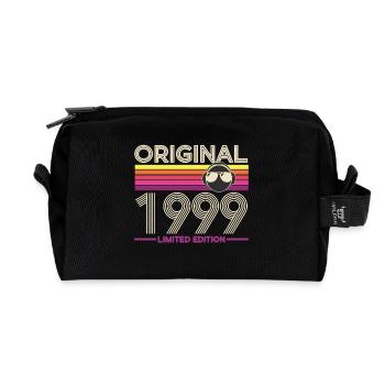 Originalausgabe von 1999 Vintage - Recycelte Kulturtasche - Schwarz - Vorne