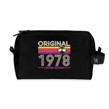 Original 1978 Retro Édition Limitée - Trousse de toilette en tissu recyclé - noir - Devant