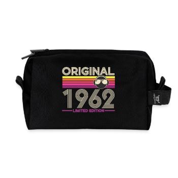 Original 1962 Limited Edition - Recycled Toiletry Zip Bag - black - Front