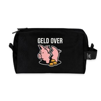 Geldverlust Piggy Bank - Recycelte Kulturtasche - Schwarz - Vorne