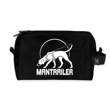 Foxhound MANTRAILER Chiens de recherche Chiens Wilsigns chiens - Trousse de toilette en tissu recyclé - noir - Devant