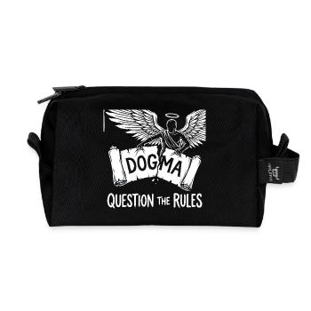 Dogma Flight : Ask the Rules - Trousse de toilette en tissu recyclé - noir - Devant