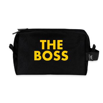 The boss - Trousse de toilette en tissu recyclé - noir - Devant