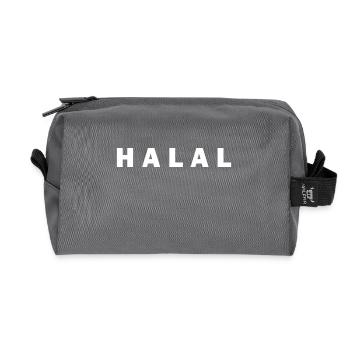 Halal - Recycelte Kulturtasche - Anthrazit - Vorne