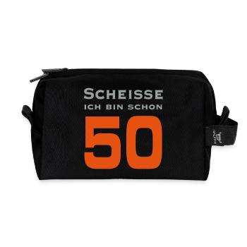 50 Jahre - Geburtstag Bestseller T-Shirt - Recycelte Kulturtasche - Schwarz - Vorne